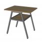 Bàn cafe chữ nhật 80x60cm gỗ plywood CFD68279