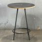 Bàn cafe tròn 60x60cm gỗ plywood vân giả đá CFD68277
