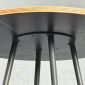 Bàn cafe tròn 60x60cm gỗ plywood vân giả đá CFD68277