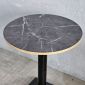Bàn cafe tròn 60x60cm gỗ plywood vân giả đá CFD68278