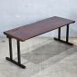 Bàn có hộp điện 180x70cm gỗ tràm chân sắt hệ TIO HBTO040 Bàn có hộp điện 180x70cm gỗ tràm chân sắt hệ TIO HBTO040