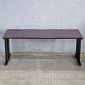 Bàn có hộp điện 180x70cm gỗ tràm chân sắt hệ TIO HBTO040 Bàn có hộp điện 180x70cm gỗ tràm chân sắt hệ TIO HBTO040