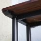 Bàn làm việc gác tủ 180x70cm gỗ tự nhiên hệ TIO HBTO038