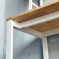 Bàn liền kệ sách 120x60x165cm gỗ cao su FD68080