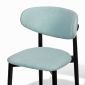 Ghế ăn gỗ Ash nệm bọc vải GCF313
