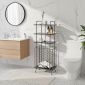 Kệ phòng tắm khung sắt có giỏ đựng KPT68030