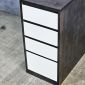 Tủ cá nhân 4 ngăn kéo 60x35x75cm gỗ cao su TCN68079