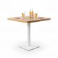 Bàn cafe vuông 70x70cm gỗ cao su CFD68279