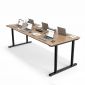 Bàn họp có hộp điện 220x90cm gỗ plywood hệ TIO HBTO044