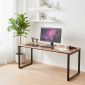 Bàn làm việc 180x70cm gỗ otim phủ veneer xoan đào HBRT118