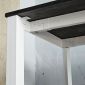 Bàn cụm 2 người 200x60cm gỗ cao su hệ Trian HBTA026