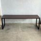 Bàn làm việc 230x70cm gỗ cao su hệ Rectang HBRT119