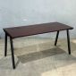 Bàn làm việc có hộp điện 160x70cm gỗ tràm hệ PLY HBPL029