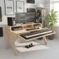 Bàn phòng thu StudioDesk 160x80cm gỗ Plywood SD68024 Bàn phòng thu StudioDesk 160x80cm gỗ Plywood SD68024