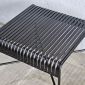 Bàn vuông ngoài trời 80x80cm sắt sơn tĩnh điện BNT012