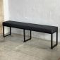Ghế băng dài 185x36x53cm nệm bọc da Simili GBD060