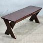 Ghế băng dài 120x40x45cm gỗ tràm GBD059