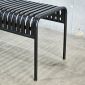 Ghế băng dài ngoài trời 120x40cm sắt sơn tĩnh điện GNT005