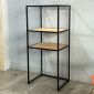 Kệ máy giặt 3 tầng 78x63x178cm gỗ cao su KMG68028