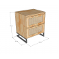 Tủ đầu giường hộc kéo lưới mây nhân tạo Mây CONCEPT TDG68064