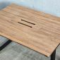 Bàn cụm 2 người 120x80cm gỗ plywood hệ TIO HBTO046 Bàn cụm 2 người 120x80cm gỗ plywood hệ TIO HBTO046