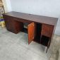 Bàn làm việc 2 ngăn tủ 200x55x78cm gỗ cao su BD68147