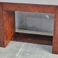 Bàn làm việc 2 ngăn tủ 200x55x78cm gỗ cao su BD68147