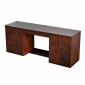 Bàn làm việc 2 ngăn tủ 200x55x78cm gỗ cao su BD68147