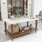 Bàn sofa chữ nhật 120x60cm gỗ tần bì TT68347