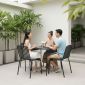 Combo bàn ghế ngoài trời sắt sơn tĩnh điện CBNT012