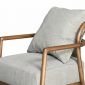 Ghế sofa đơn Alison bọc vải gỗ tần bì GSD68105
