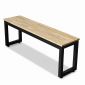 Ghế băng dài 120x30x45cm gỗ cao su GBD064