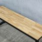 Ghế băng dài 120x30x45cm gỗ cao su GBD064