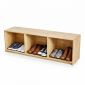 Ghế băng dài ngồi thay giày 140x35cm gỗ cao su GBD062
