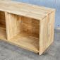 Ghế băng dài ngồi thay giày 140x35cm gỗ cao su GBD062