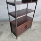 Kệ trang trí 80x35x160cm gỗ cao su KTT68048
