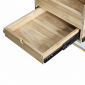 Tủ đầu giường giấu tiền 50x40x56cm gỗ cao su cao cấp TDG68065