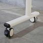 Bàn đào tạo TICOT 80x50cm gỗ cao su SPD68252