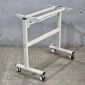 Chân bàn đào tạo gấp gọn Ticot 80x42cm sơn tĩnh điện HCMS009