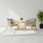 Combo bàn sofa tròn và 2 ghế sofa đơn Harvey CBSF68061