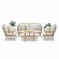 Combo bộ bàn ghế sofa Song Trúc gỗ Ash CBSF68064 Combo bộ bàn ghế sofa Song Trúc gỗ Ash CBSF68064