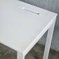 Bàn cụm 2 người có tủ 200x60cm gỗ cao su HBRT121