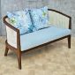 Ghế sofa đôi Harvey bọc vải gỗ Ash SFB68104