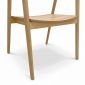 Ghế Neva tay tựa mặt ngồi plywood gỗ Ash GA68042