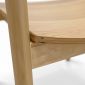 Ghế Neva tay tựa mặt ngồi plywood gỗ Ash GA68042