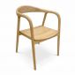 Ghế Neva tay tựa mặt ngồi plywood gỗ Ash GA68042