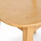 Ghế PLC mặt plywood gỗ cao su GA68041