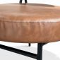 Ghế sofa đơn Sheraton nệm bọc da Si GSD68117