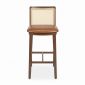 Ghế bar Simonini bọc da Si gỗ Ash GBSK031