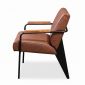Ghế sofa đơn Nappa lưng cao nệm bọc Si GSD68118